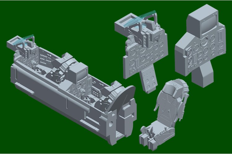 1:48 Trumpeter 02824 JJ-7 Trainer Plane - Tru02824 9 - TRU02824