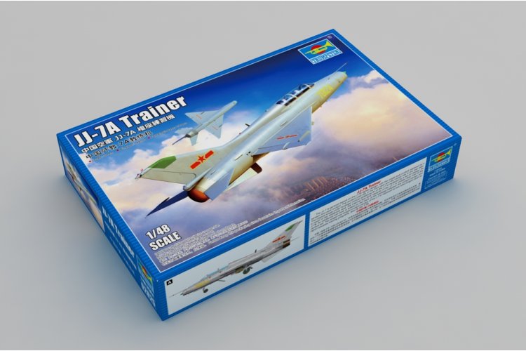 1:48 Trumpeter 02825 Mikoyan-Gurevich MiG-21 Fishbed - JJ-7A Trainer - Tru02825 2 - TRU02825