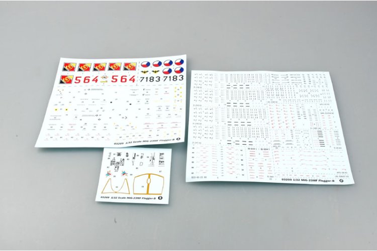 1:32 Trumpeter 03209 Mikoyan-Gurevich MiG-23MF Flogger-B - Straaljager - Tru03209 3 - TRU03209