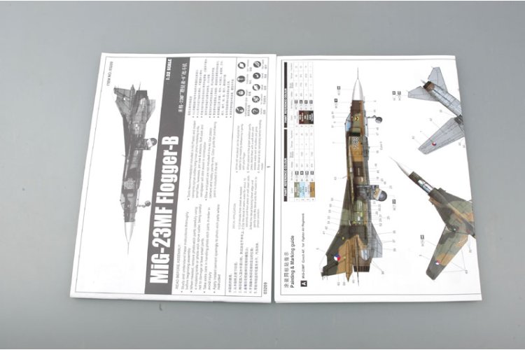 1:32 Trumpeter 03209 Mikoyan-Gurevich MiG-23MF Flogger-B - Straaljager - Tru03209 4 - TRU03209