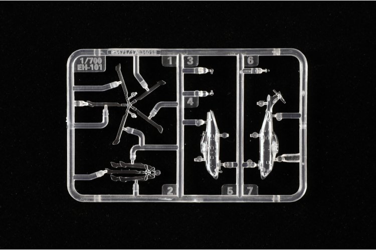 1:700 Trumpeter 03471 EH-101 Merlin &ndash; 6 Pieces &ndash; British Helicopter - Tru03471 5 - TRU03471