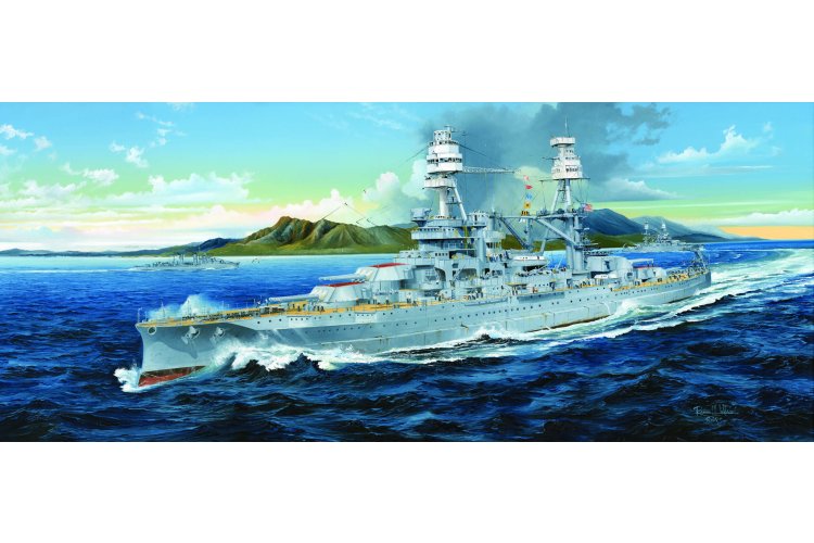 1:200 Trumpeter 03701 USS Arizona BB-39 1941 WWII - Pennsylvania-klasse - Amerikaans Slagschip - Tru03701 1 - TRU03701