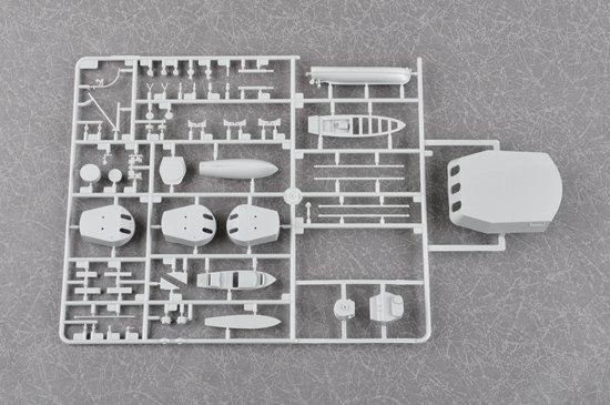 1:200 Trumpeter 03708 HMS Nelson 1944 WWII - Nelson-klasse - Brits Slagschip - Tru03708 11 - TRU03708