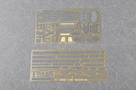 1:200 Trumpeter 03708 HMS Nelson 1944 WWII - Nelson-klasse - Brits Slagschip - Tru03708 17 - TRU03708