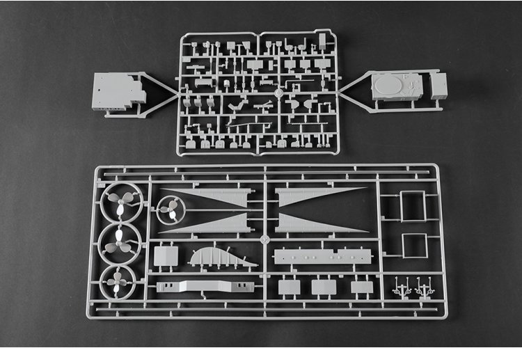 1:200 Trumpeter 03721 HMHS Britannic - Britse Olympic-klasse Hospitaalschip WWI - Passagiersschip - Tru03721 20 - TRU03721