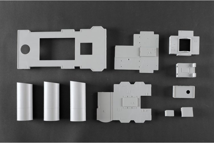 1:200 Trumpeter 03721 HMHS Britannic - Britse Olympic-klasse Hospitaalschip WWI - Passagiersschip - Tru03721 26 - TRU03721