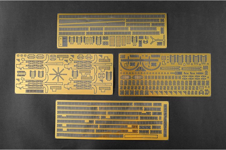 1:200 Trumpeter 03721 HMHS Britannic - Britse Olympic-klasse Hospitaalschip WWI - Passagiersschip - Tru03721 32 - TRU03721