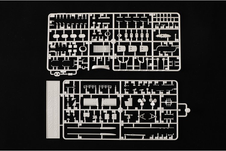 1:200 Trumpeter 03722 USS Stevens DD-479 - Fletcher-klasse - Amerikaans Torpedobootjager - Tru03722 16 - TRU03722