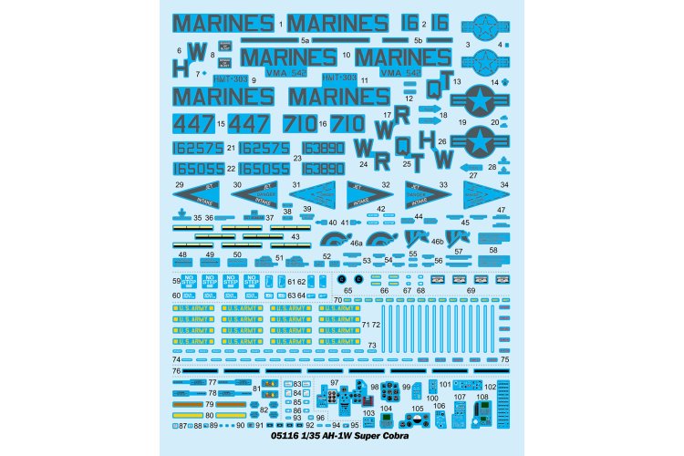 1:35 Trumpeter 05116 Bell AH-1W Super Cobra - Helikopter - Tru05116 3 - TRU05116