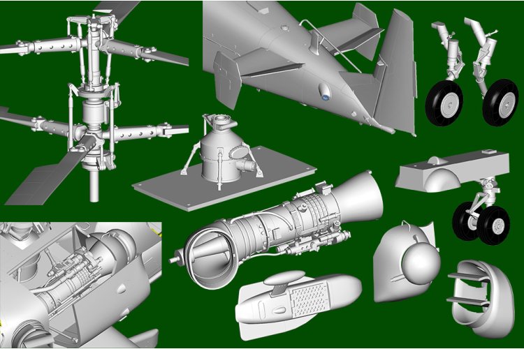 1:35 Trumpeter 05119 Kamov Ka-52 Alligator Hokum B - Russische Gevechtshelikopter - Tru05119 18 - TRU05119