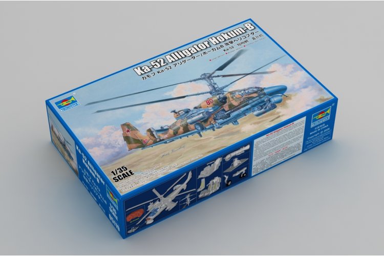 1:35 Trumpeter 05119 Kamov Ka-52 Alligator Hokum B - Russische Gevechtshelikopter - Tru05119 2 - TRU05119