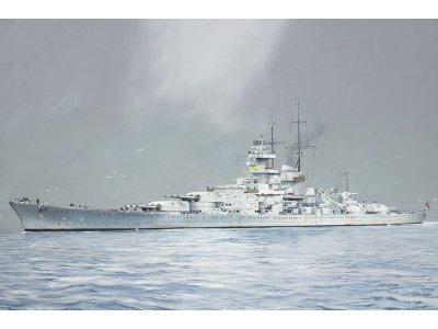 1:350 Trumpeter 05360 Gneisenau WWII - Scharnhorst Class - German Battleship - Tru05360 1 - TRU05360