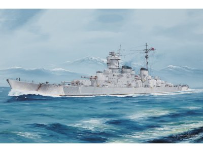 1:350 Trumpeter 05370 DKM O-klasse Barbarossa WWII - Duitse Slagkruiser - Tru05370 1 - TRU05370