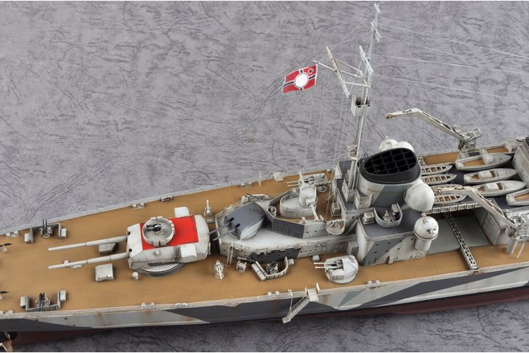 1:350 Trumpeter 05370 DKM O-klasse Barbarossa WWII - Duitse Slagkruiser - Tru05370 18 - TRU05370