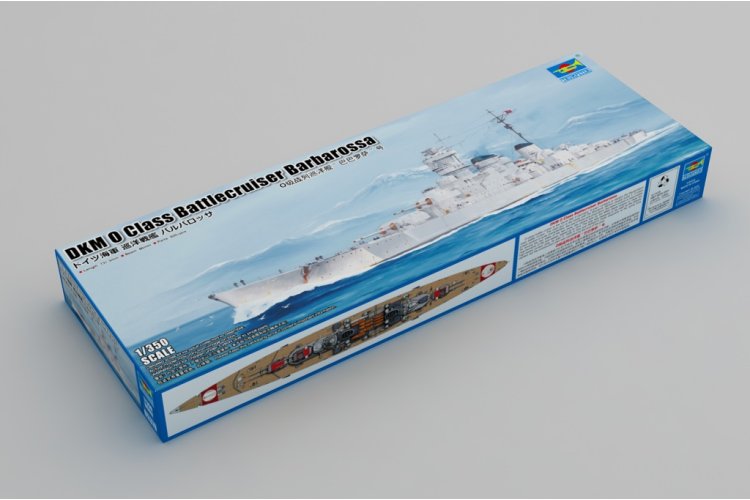 1:350 Trumpeter 05370 DKM O-klasse Barbarossa WWII - Duitse Slagkruiser - Tru05370 2 - TRU05370