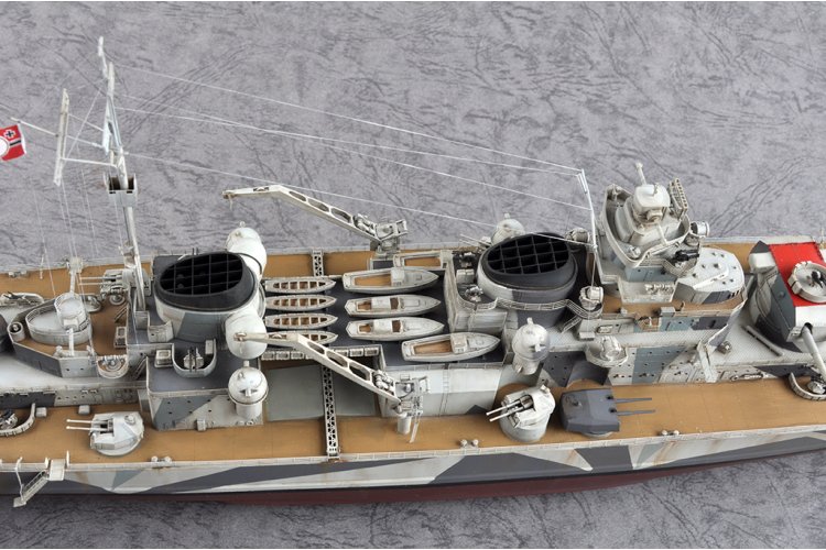 1:350 Trumpeter 05370 DKM O-klasse Barbarossa WWII - Duitse Slagkruiser - Tru05370 21 - TRU05370