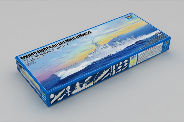 1:350 Trumpeter 05374 French Light Cruiser Marseillaise - Tru05374 2 - TRU05374