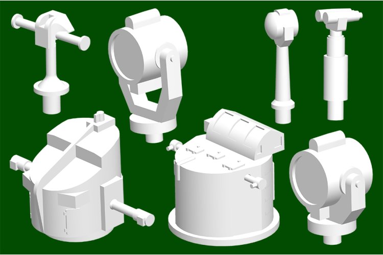 1:350 Trumpeter 05374 French Light Cruiser Marseillaise - Tru05374 9 - TRU05374