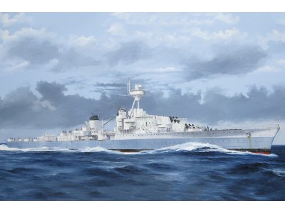 1:350 Trumpeter Franse lichte kruiser Georges Leygues - Light cruiser La Galissonni&egrave;re-class - Tru05375 1 - TRU05375
