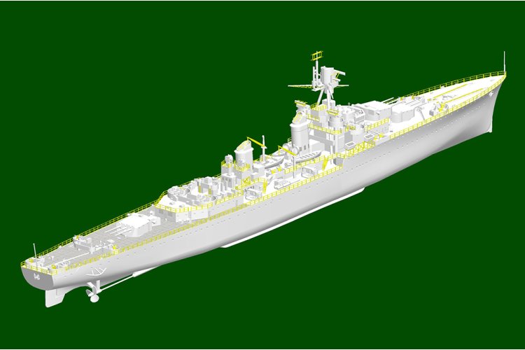 1:350 Trumpeter Franse lichte kruiser Georges Leygues - Light cruiser La Galissonni&egrave;re-class - Tru05375 12 - TRU05375