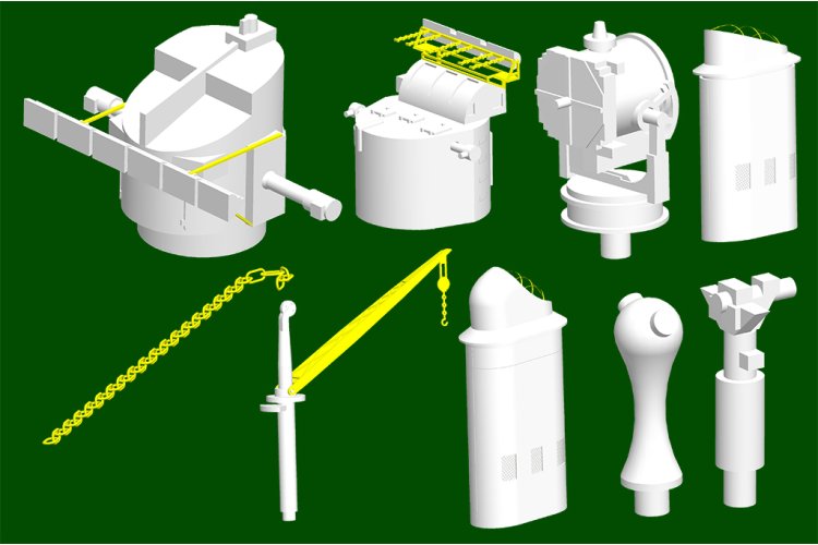 1:350 Trumpeter Franse lichte kruiser Georges Leygues - Light cruiser La Galissonni&egrave;re-class - Tru05375 14 - TRU05375