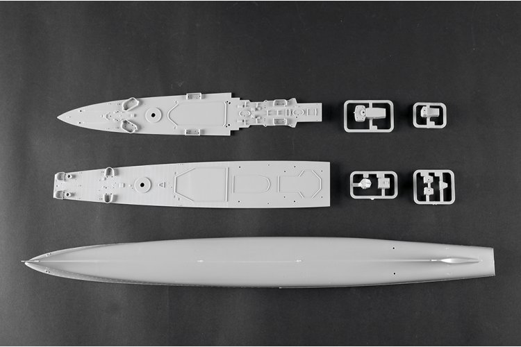 1:350 Trumpeter Franse lichte kruiser Georges Leygues - Light cruiser La Galissonni&egrave;re-class - Tru05375 16 - TRU05375