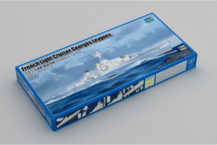 1:350 Trumpeter Franse lichte kruiser Georges Leygues - Light cruiser La Galissonni&egrave;re-class - Tru05375 2 - TRU05375