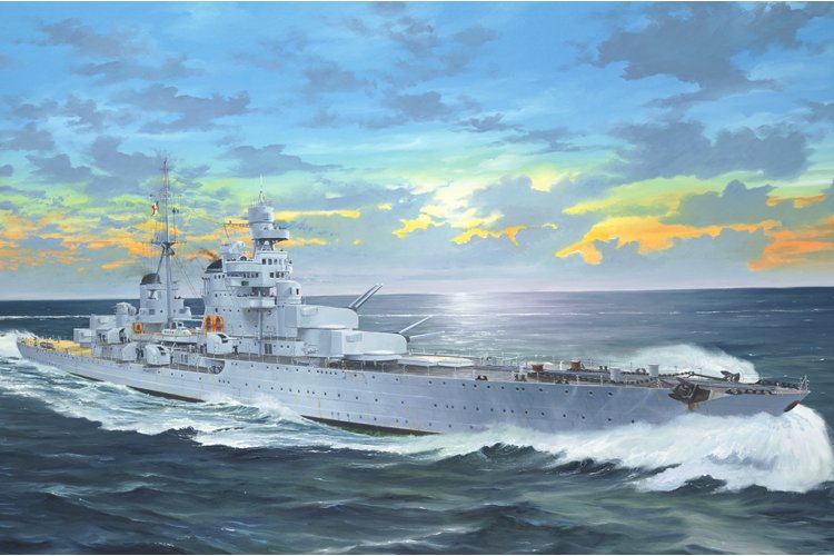 1:350 Trumpeter 05381 Pola WWII &ndash; Zara-Class &ndash; Italian Heavy Cruiser - Tru05381 1 - TRU05381