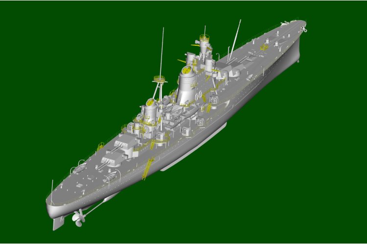 1:350 Trumpeter 05381 Pola WWII &ndash; Zara-Class &ndash; Italian Heavy Cruiser - Tru05381 12 - TRU05381