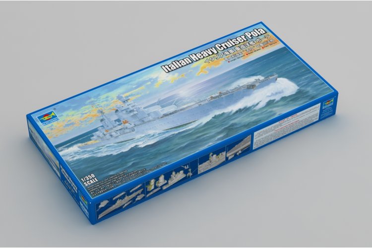 1:350 Trumpeter 05381 Pola WWII &ndash; Zara-Class &ndash; Italian Heavy Cruiser - Tru05381 2 - TRU05381