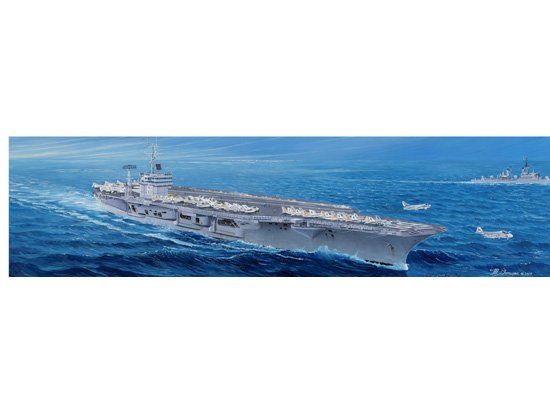 1:350 Trumpeter 05605 Aircraft Carrier CVN-68 USS Nimitz 1975 - Tru05605 1 - TRU05605