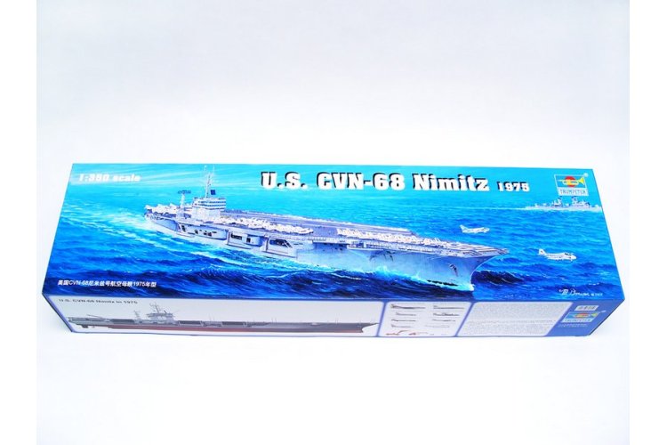 1:350 Trumpeter 05605 Aircraft Carrier CVN-68 USS Nimitz 1975 - Tru05605 2 - TRU05605