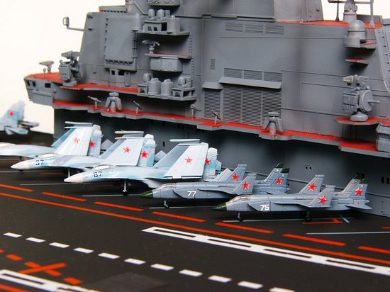 1:350 Trumpeter 05606 USSR Admiral Kuznetsov - Kuznetsov-klasse - Russisch Vliegdekschip - Tru05606 27 - TRU05606