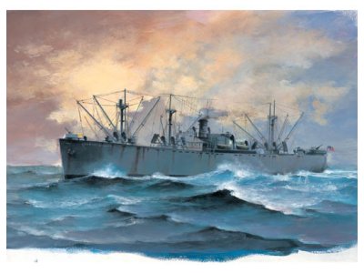 1:700 Trumpeter 05755 SS Jeremiah O&rsquo;Brien Liberty Ship - Tru05755 1 1 - TRU05755