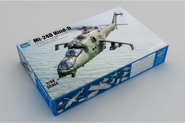 1:48 Trumpeter 05812 Mi-24D Hind-D Heli - Tru05812 2 1 - TRU05812