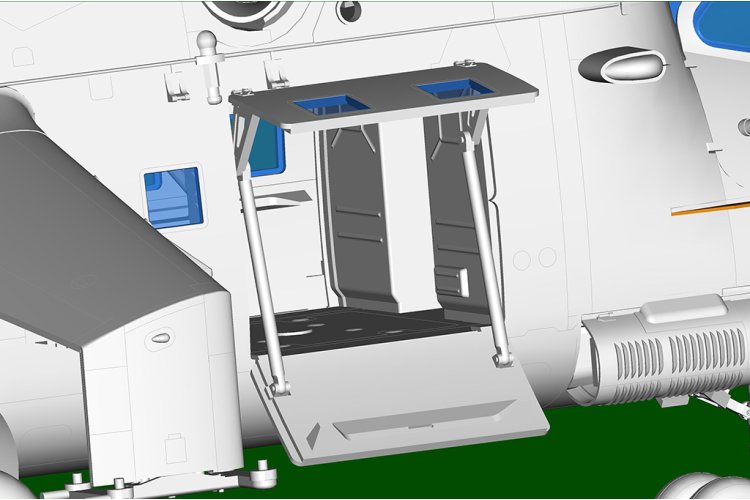 1:48 Trumpeter 05829 Mi-24P Hind-F - Helikopter - Tru0582 10 1 - TRU05829