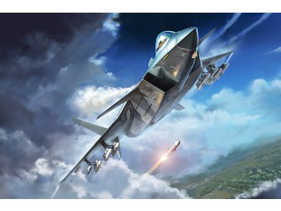 1:48 Trumpeter 05821 Chengdu J-20 Mighty Dragon Beast Mode - Chinees Stealth-Jachtvliegtuig - Tru05821 1 - TRU05821