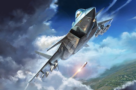 1:48 Trumpeter 05821 Chengdu J-20 Mighty Dragon Beast Mode - Chinees Stealth-Jachtvliegtuig - Tru05821 1 - TRU05821