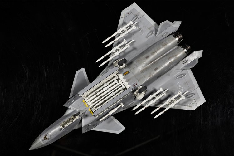 1:48 Trumpeter 05821 Chengdu J-20 Mighty Dragon Beast Mode - Chinees Stealth-Jachtvliegtuig - Tru05821 27 - TRU05821