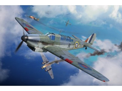 1:48 Trumpeter 05823 Fairey Fulmar Mk.II - Propeller Vliegtuig - Tru05823 2 - TRU05823