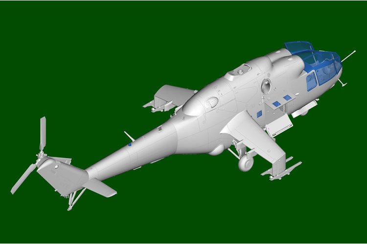 1:48 Trumpeter 05828 Mil Mi-24A Hind-B - Helicopter - Tru05828 14 - TRU05828