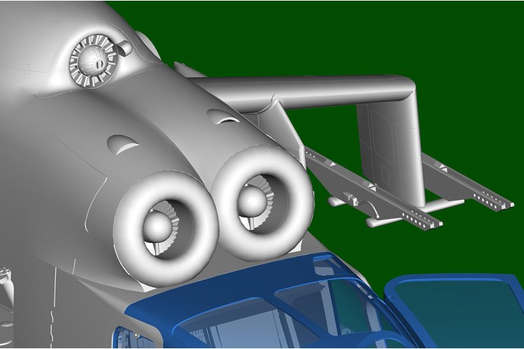 1:48 Trumpeter 05828 Mil Mi-24A Hind-B - Helicopter - Tru05828 16 - TRU05828