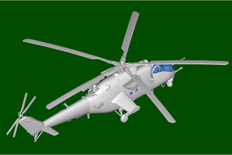 1:48 Trumpeter 05830 Mi-35M Hind-E - Mil Mi-24 Hind - Russische gevechtshelikopter - Tru05830 13 - TRU05830