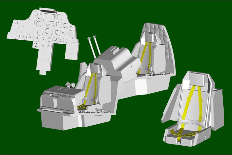 1:48 Trumpeter 05838 Boeing AH-64A Apache - Amerikaanse Gevechtshelikopter - Tru05838 18 - TRU05838