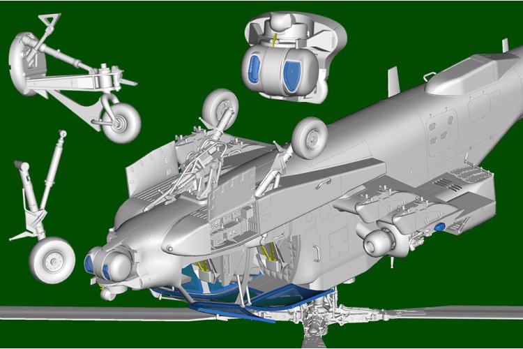 1:48 Trumpeter 05838 Boeing AH-64A Apache - Amerikaanse Gevechtshelikopter - Tru05838 19 - TRU05838