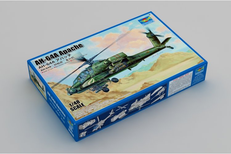 1:48 Trumpeter 05838 Boeing AH-64A Apache - Amerikaanse Gevechtshelikopter - Tru05838 2 - TRU05838
