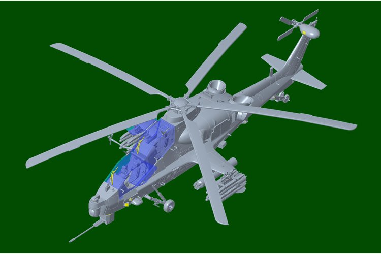1:48 Trumpeter 05849 Changhe Z-10G Attack Helicopter - Chinese Helikopter - Tru05849 7 - TRU05849
