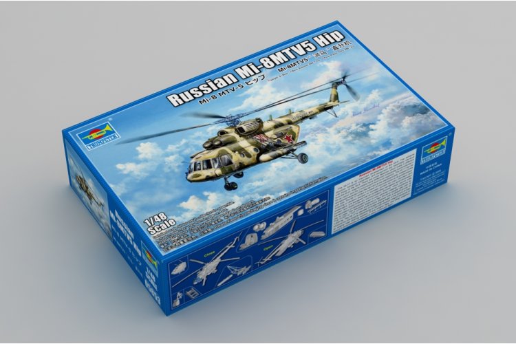 1:48 Trumpeter 05853 Mil Mi-8MTV5 Hip &ndash; Russische Militaire Helikopter - Tru05853 2 - TRU05853