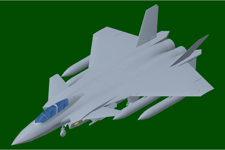 1:48 Trumpeter 05864 Chengdu J-20S Mighty Dragon - Chinese Straaljager - Tru05864 10 - TRU05864