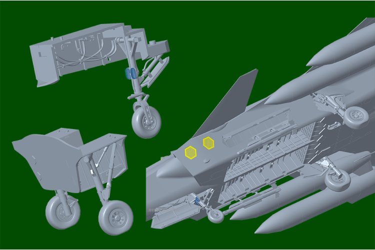 1:48 Trumpeter 05864 Chengdu J-20S Mighty Dragon - Chinese Straaljager - Tru05864 13 - TRU05864